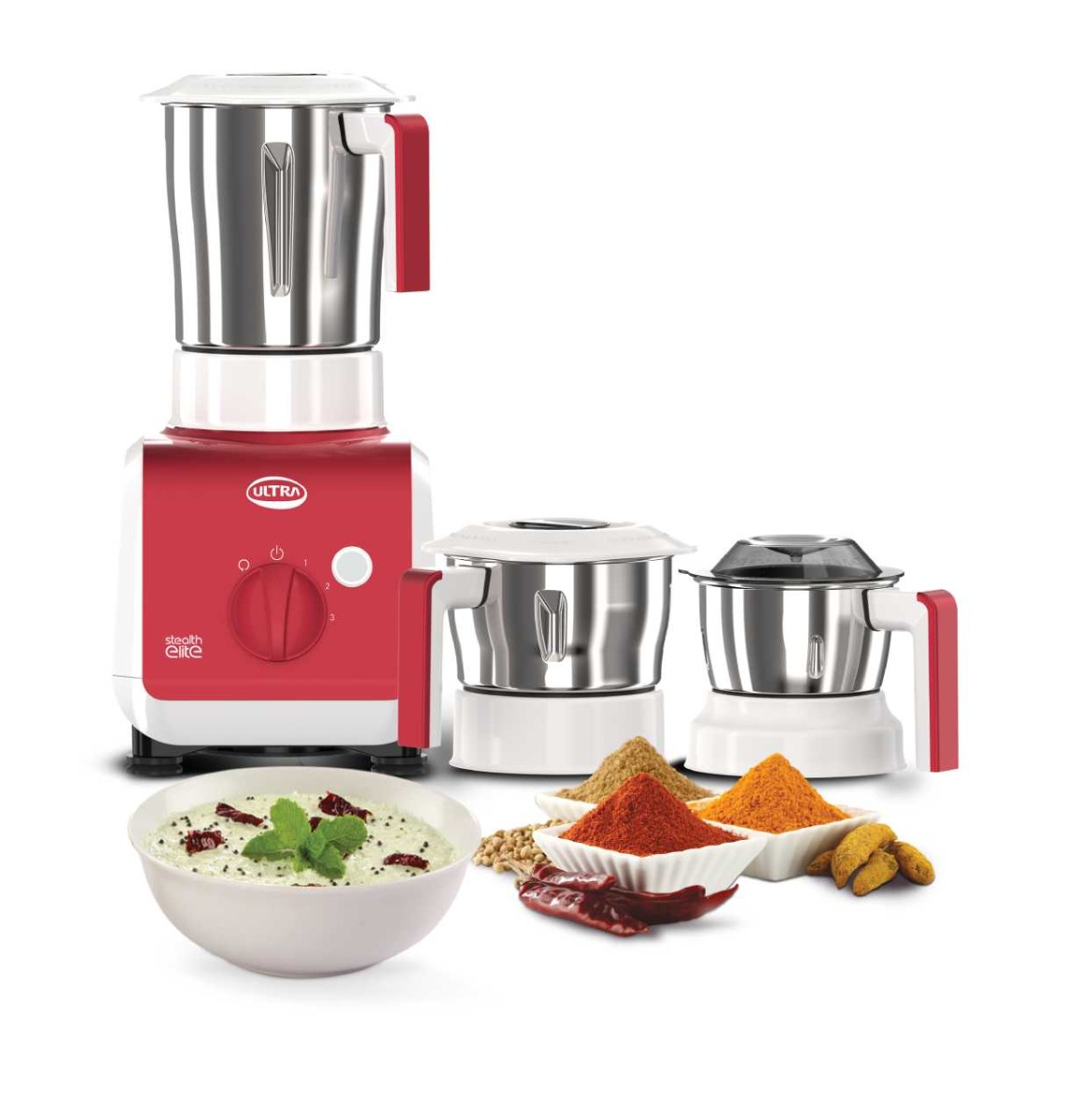 Stealth Elite Metallic Red - 750W