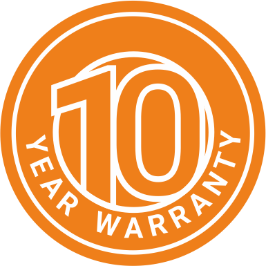 10 Years Warranty