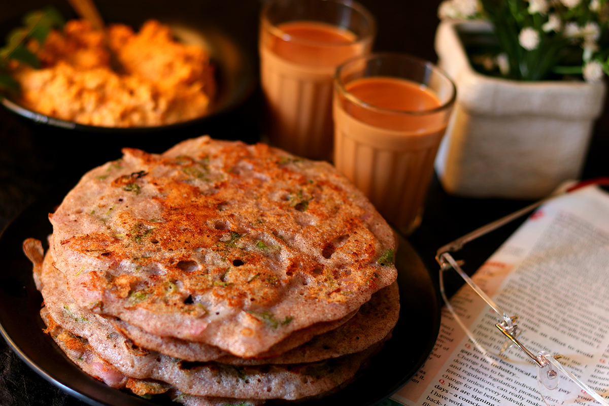 Mixed millets adai dosai