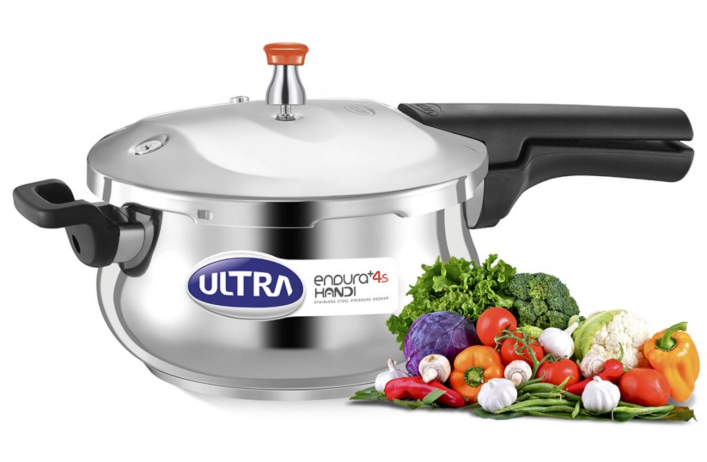 Ultra Pressure Cookers Cooking with Stainless Steel cookware