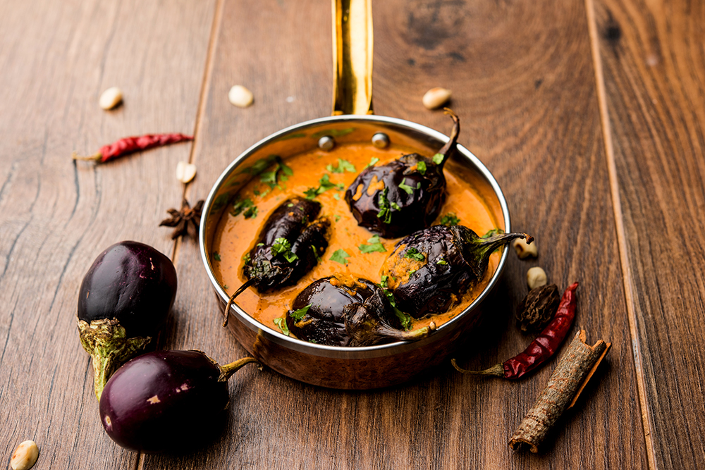 Brinjal Tamarind Masala