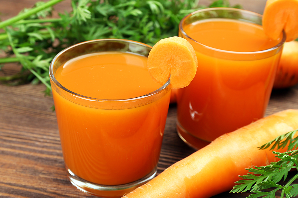 nutty carrot juice