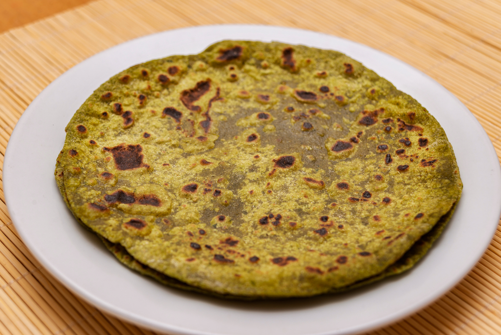 Spinach Chapati