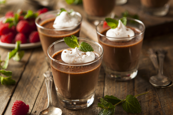 Chocolate, Peanut Butter and Avocado Pudding
