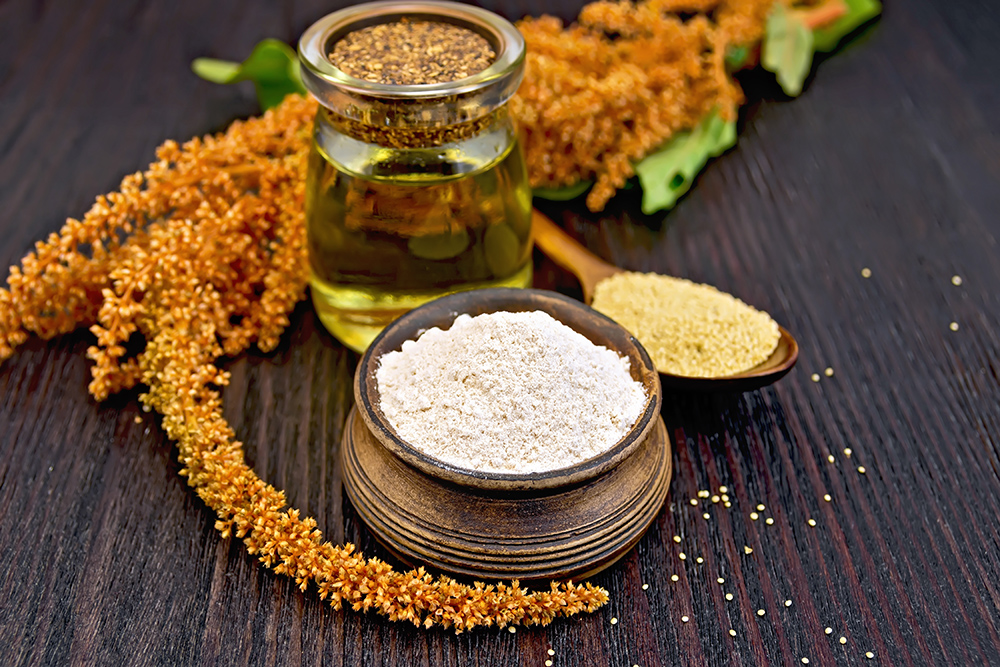 Amaranth/rajgira flour dosa