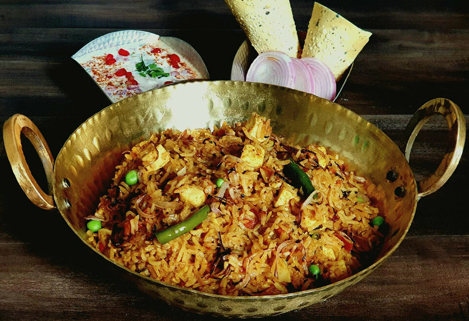 2. One Pot Paneer Pulao