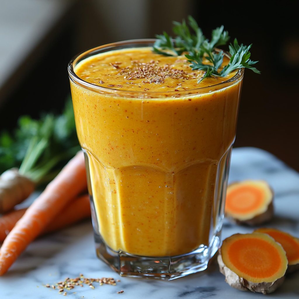 carrot turmeric smoothie