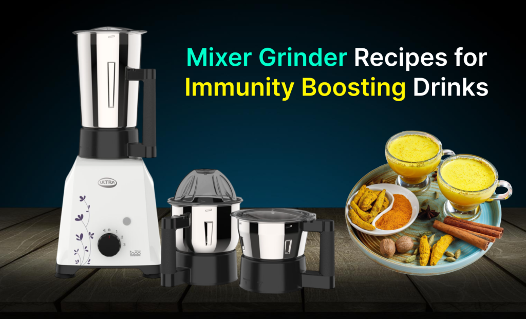 mixer with immunity drinks