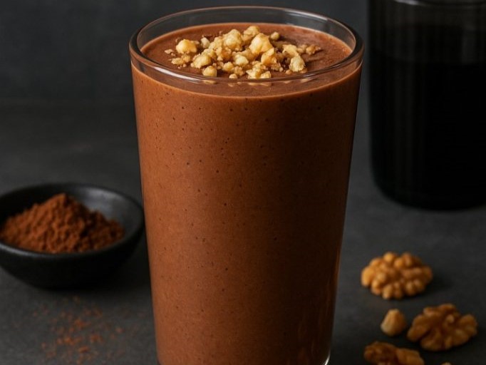 Chocolate Walnut Recovery Shake recipe