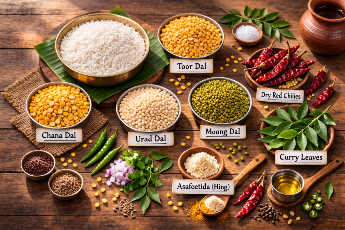 ingredient-of-adai-dosa